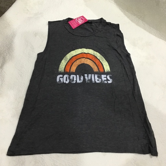 NWT Good Vibes Tank - Picture 1 of 5